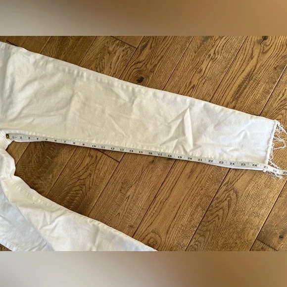 Joe’s Jeans White High Risk Skinny Ankle size 32 - Picture 11 of 12